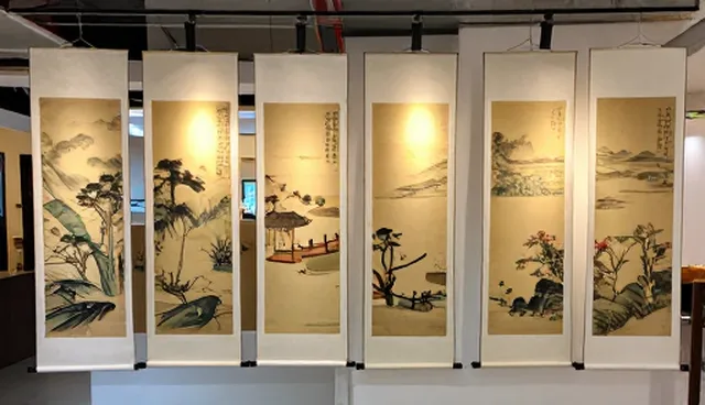 湿度管理：明清文人画卷轴的保存难题